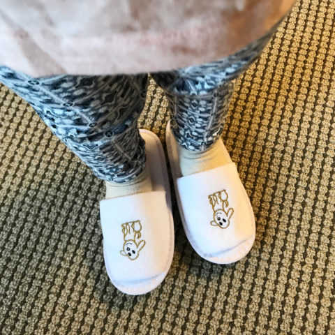 星野リゾート トマム　子ども用スリッパ