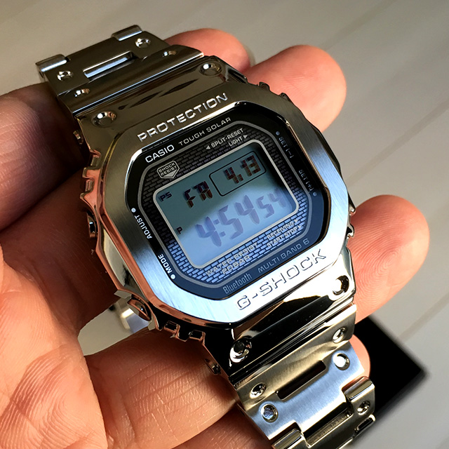 G-SHOCK生誕35周年のカシオが熱い。スクエア型初のフルメタルモデル