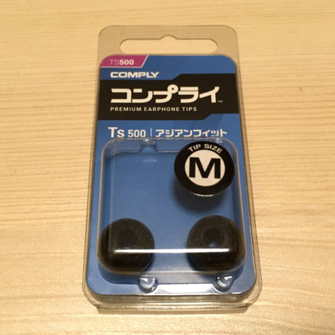 COMPLY Ts-500 BeatsX用イヤーチップ